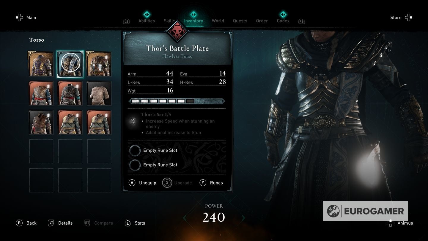 Assassin's Creed Valhalla Thor gear locations How to get Thor's